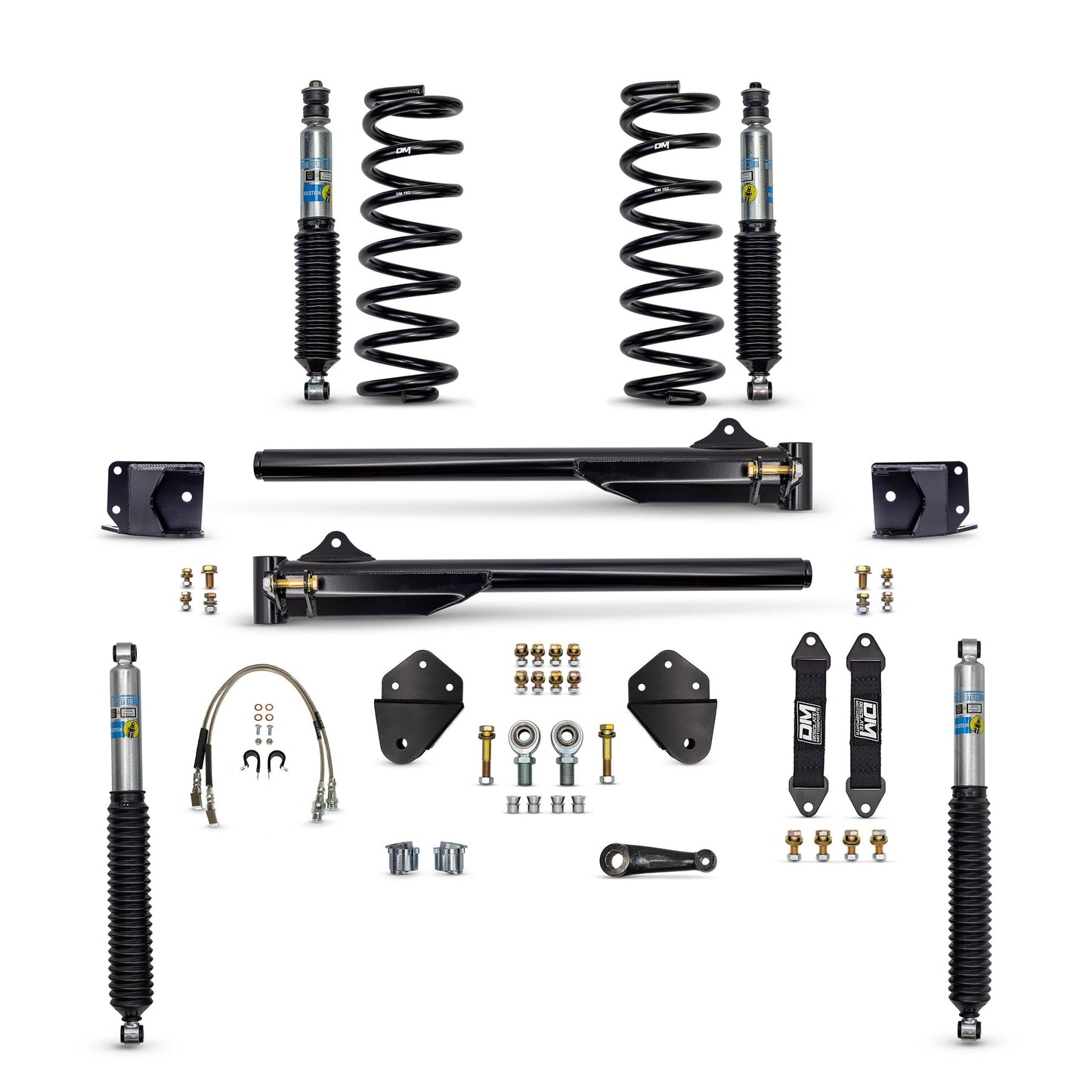 Desolate Motorsports Front and Rear Stage 1.5 Performance Kit - 2" Lift (BOLT ON)