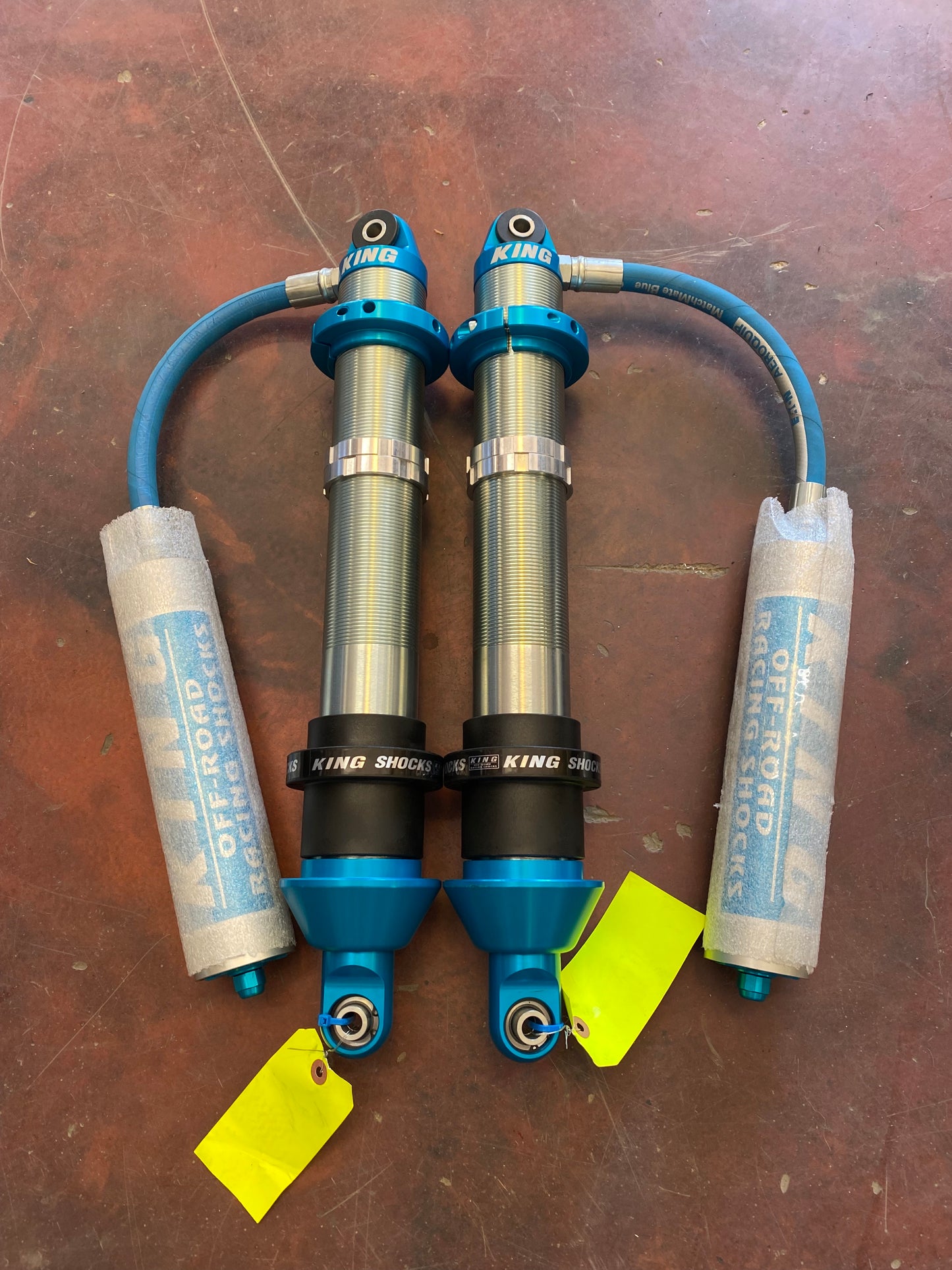King PR 2.5x12 Hose Remote Coil Overs