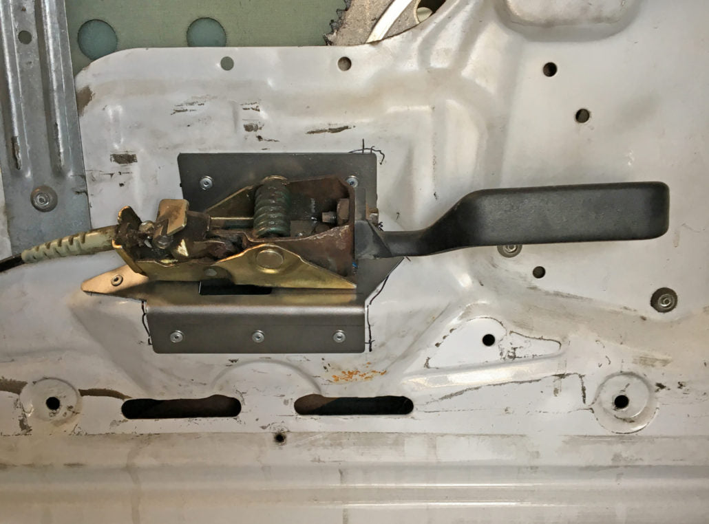 SOLO MOTORSPORTS DOOR HANDLE REPAIR PLATE BRONCO/F-SERIES