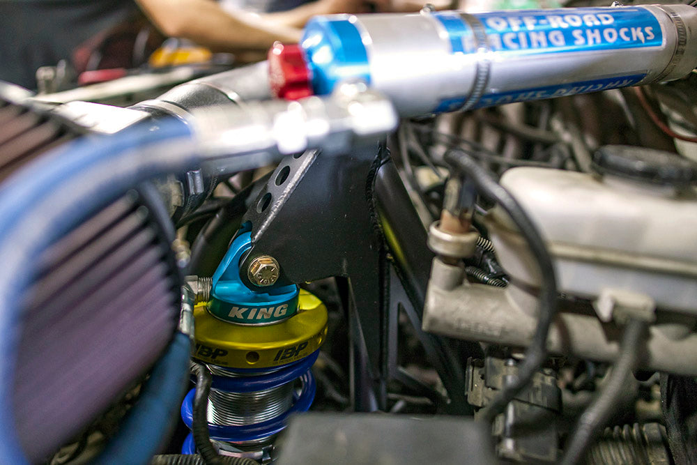 Desolate Motorsports 80-96 Bronco / F-150 Shock Hoops and Engine Crossover