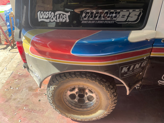 MCRD BRONCO ii (BRONCO2) bedsides PRERUNNER REAR FENDERS