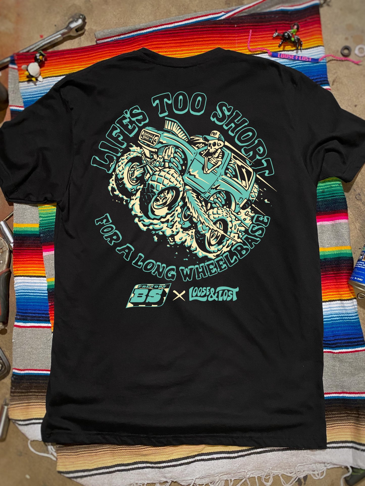 Loose & Lost x Factory BS "Short Wheelbase King" T-Shirt