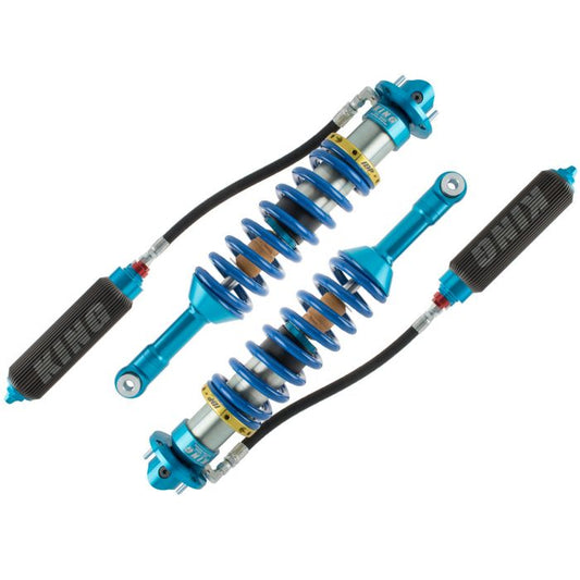 King 2017+ Ford Raptor 3.0" Shocks FRONT (IBP, Adjusters, Fins)