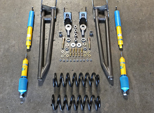 SOLO MOTORSPORTS FRONT SUSPENSION LEVELING LIFT KIT WITH RADIUS ARMS