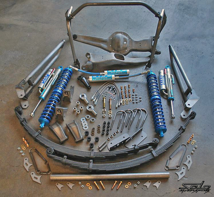 SOLO MOTORSPORTS STAGE 4 LONG-TRAVEL FRONT/REAR SUSPENSION KIT