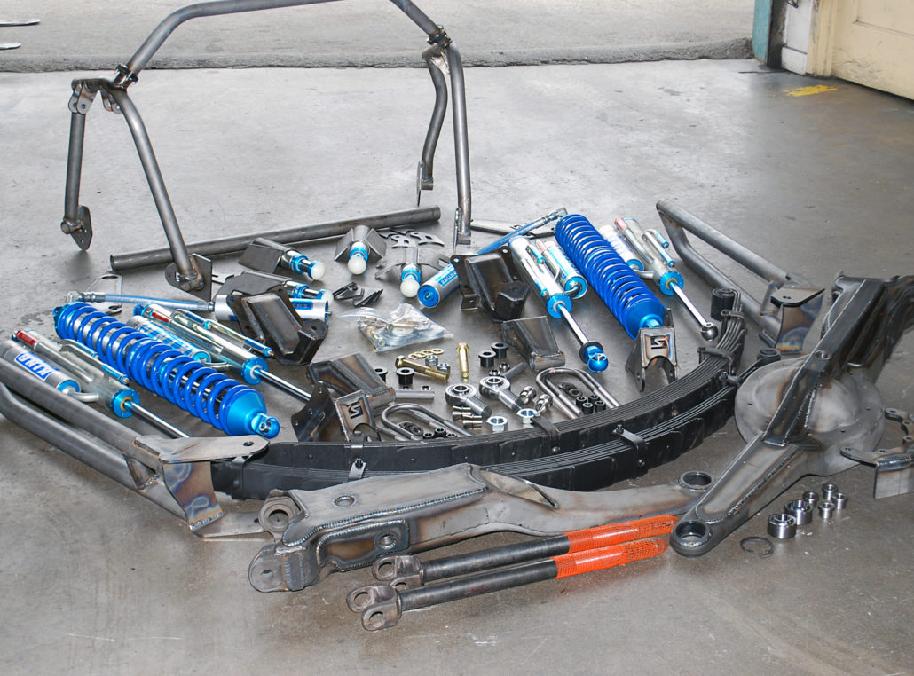 SOLO MOTORSPORTS STAGE 5 ULTIMATE LONG-TRAVEL FRONT/REAR SUSPENSION KIT